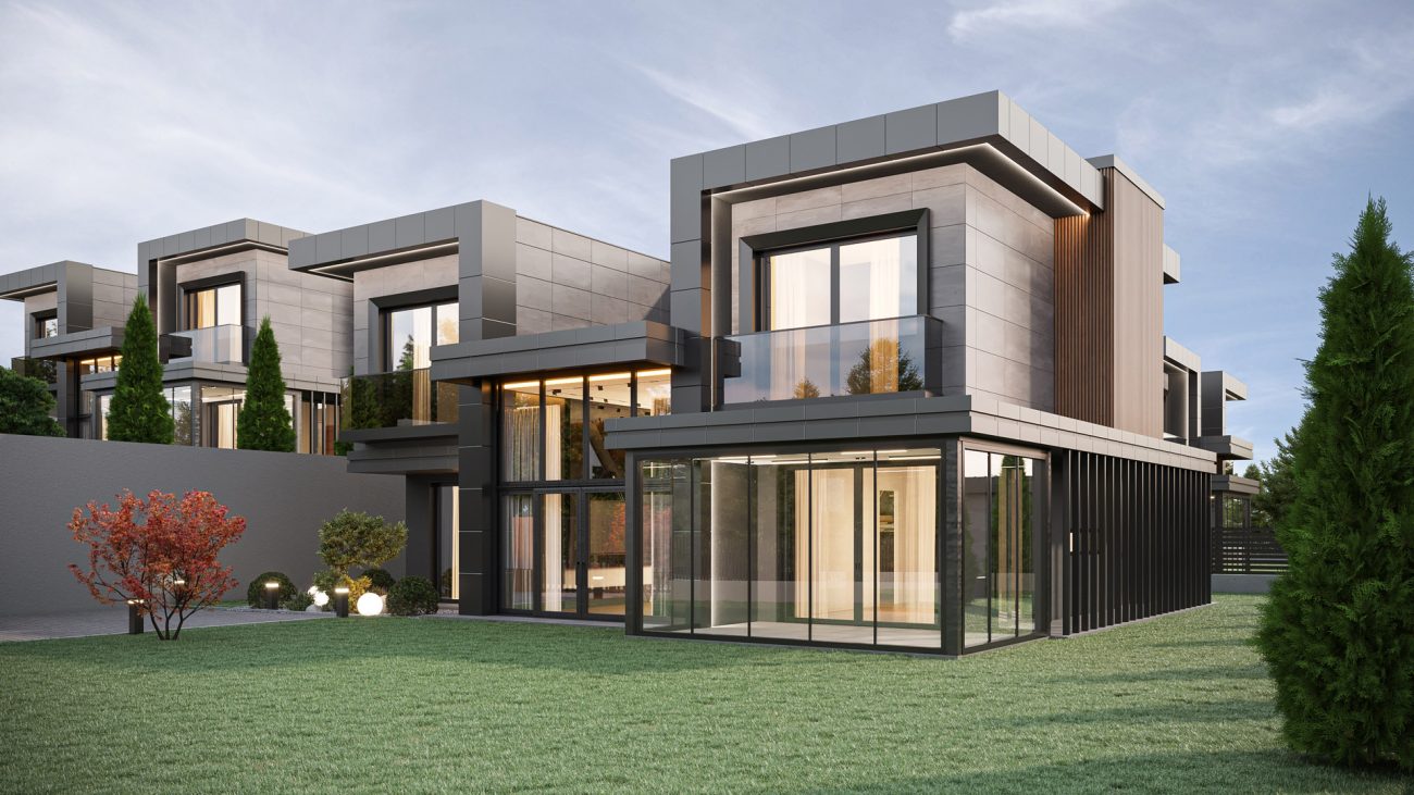 zirve villaları dış render - 4